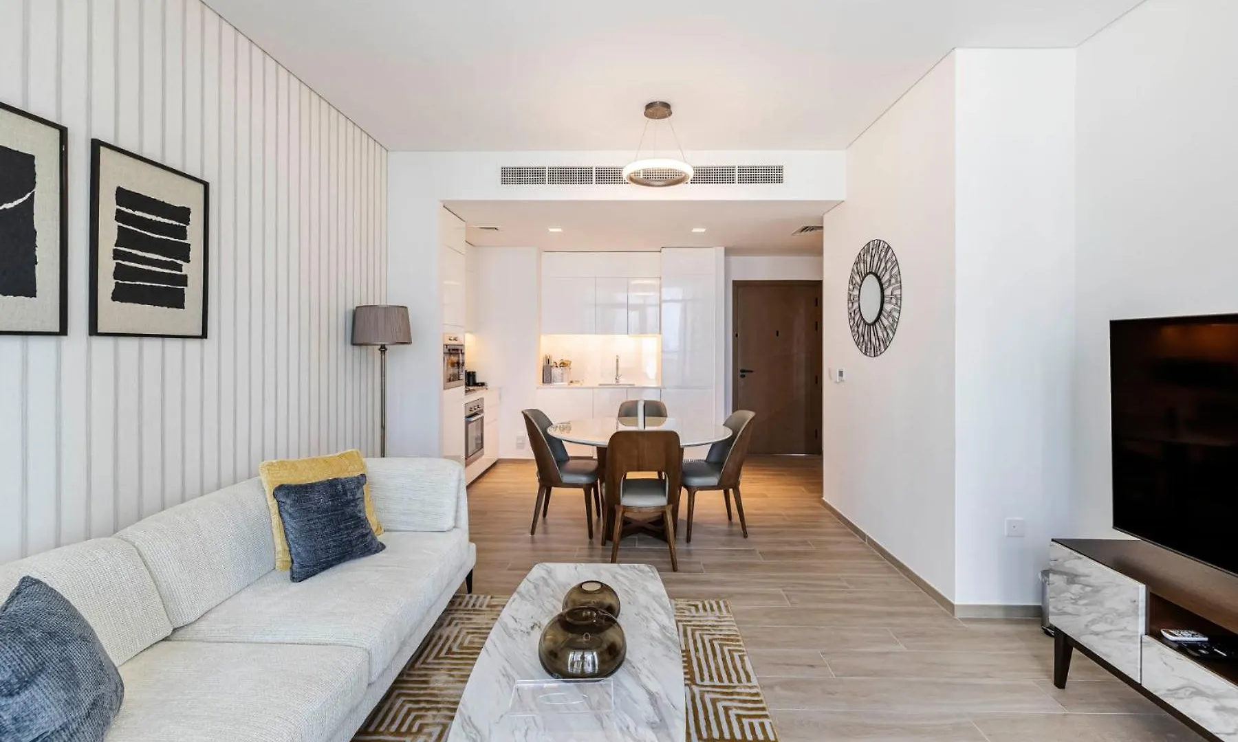 Apartment Modern Stay 1Br Palace Residence Creek Harbour Dubai